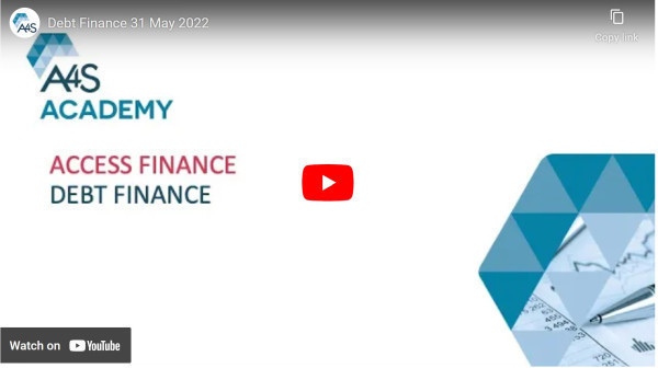 Sustainability in Action Webinar Recording  Access Finance Debt Finance