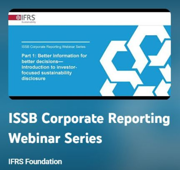 ISSB Corporate Reporting Webinar Series - YouTube