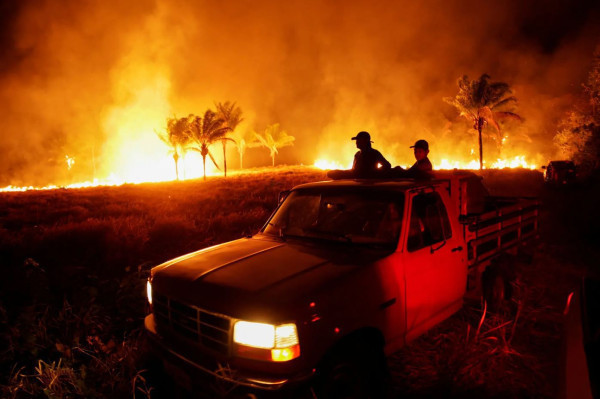 Rains Are Scarce in the Amazon. Instead, Megafires Are Raging.