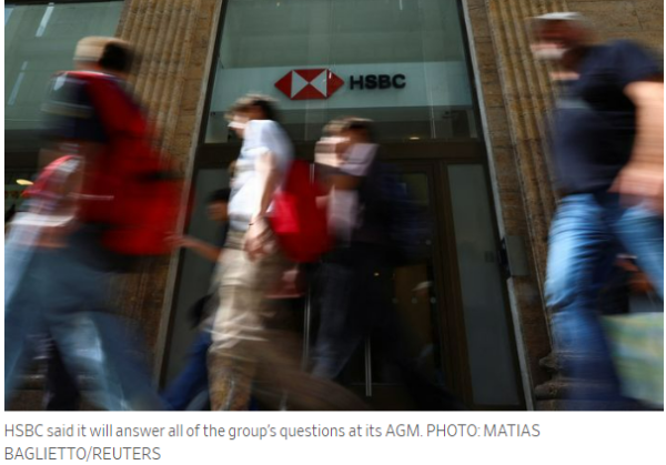 HSBC’s Green Credentials Come Under Fresh Scrutiny