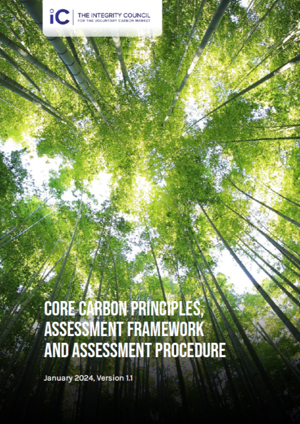 The Core Carbon Principles Assessment Framework - ICVCM