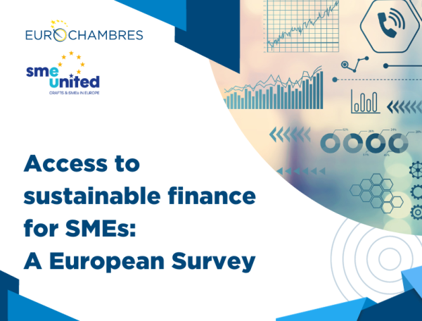 Access to sustainable finance for SMEs: A European Survey - Eurochambres