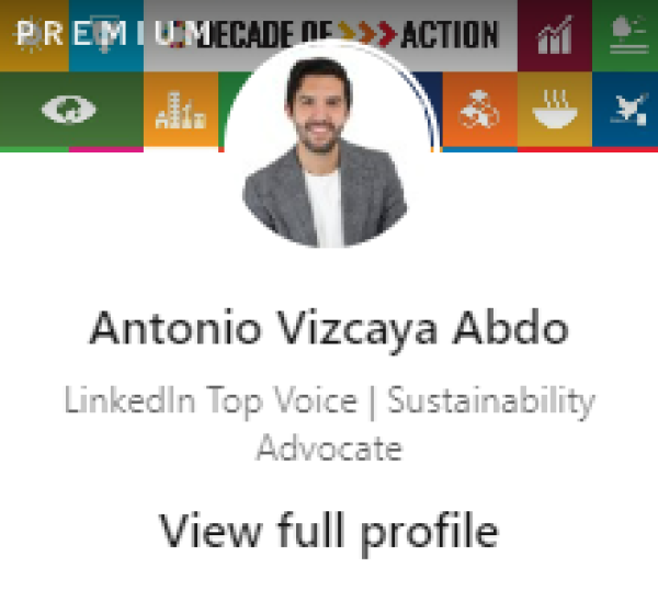 Antonio Vizcaya Abdo on LinkedIn   sustainability  sustainable  business  esg  climatechange  climateaction         21 comments