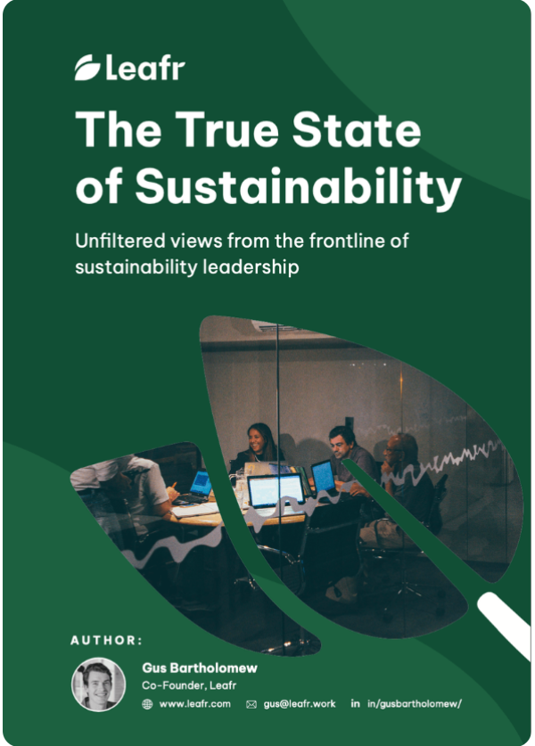 Leafr | The True State of Sustainability Report | Access Now