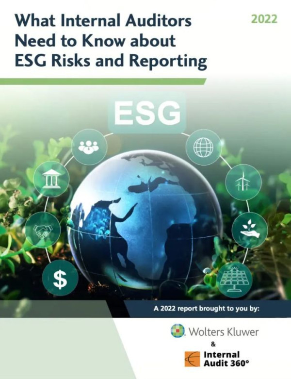 eBook Download: What Internal Auditors Need to Know about ESG Risks and Reporting